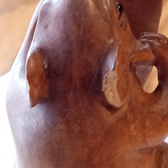 Hand Carved Wood Netsuke - Picture 4 of 9